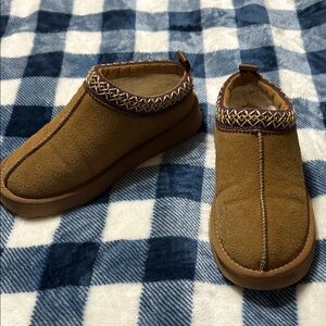 Stylish Tan Kids Moccasins